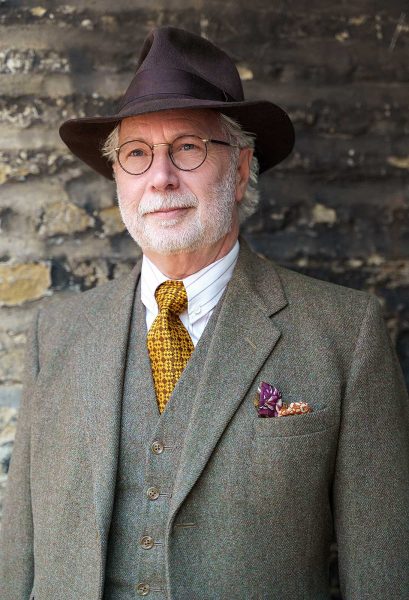 Elegantly dressed man