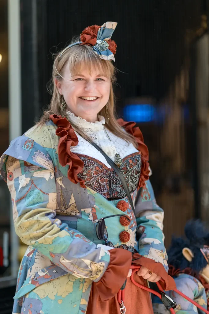 Steampunk Lady Whitby July 2024