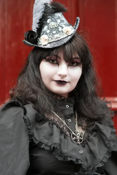 Whitby Goth November 24 Girl Portrait