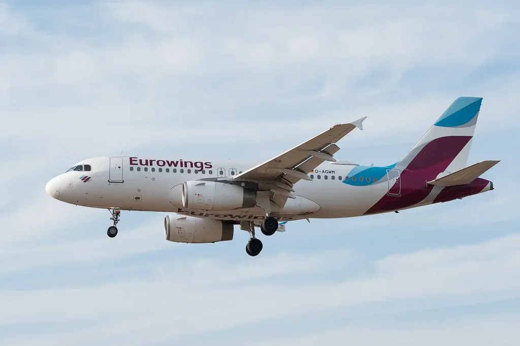D-AGWM Eurowings Airbus A319