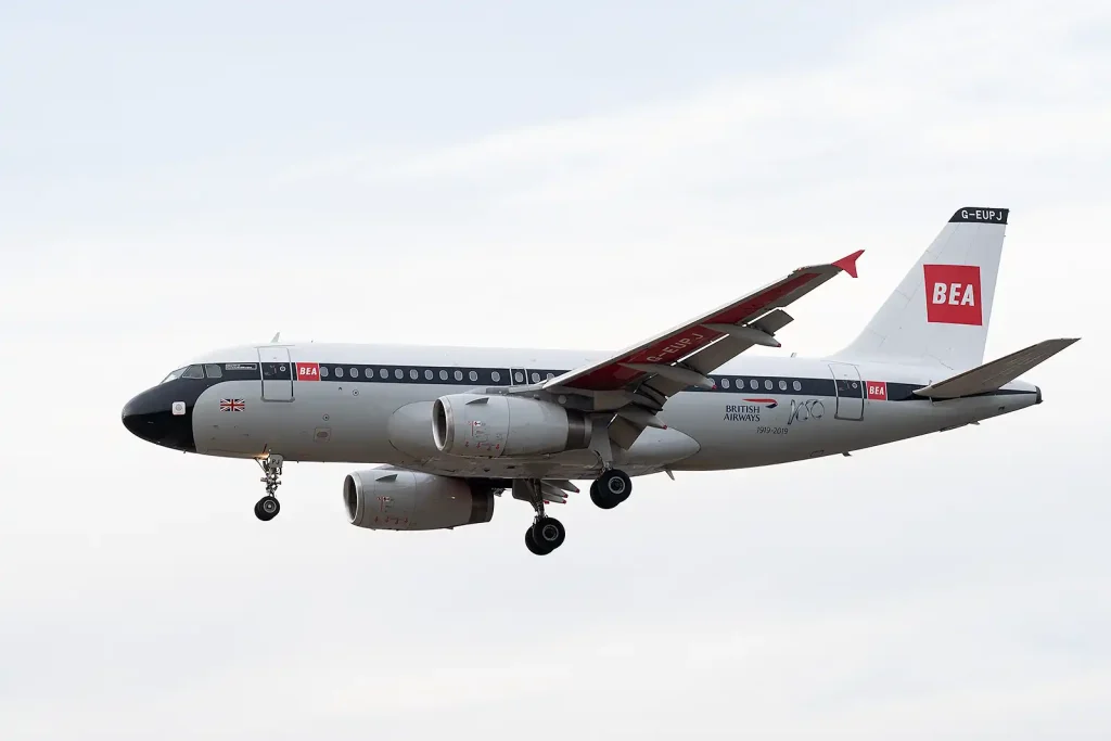 G-EUPJ British Airways Airbus A319