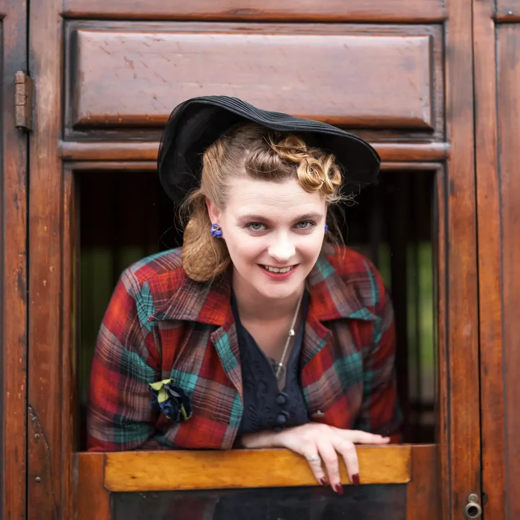 Female portrait Severn Valley Railway