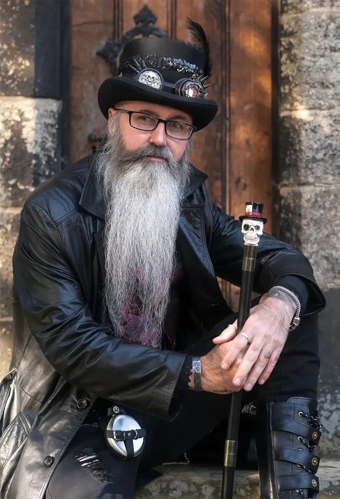 Andy Noble at Haworth Steampunk Weekend October 2025