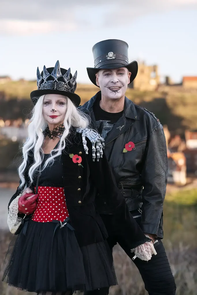 David & Marie at Whitby Goth November 2025